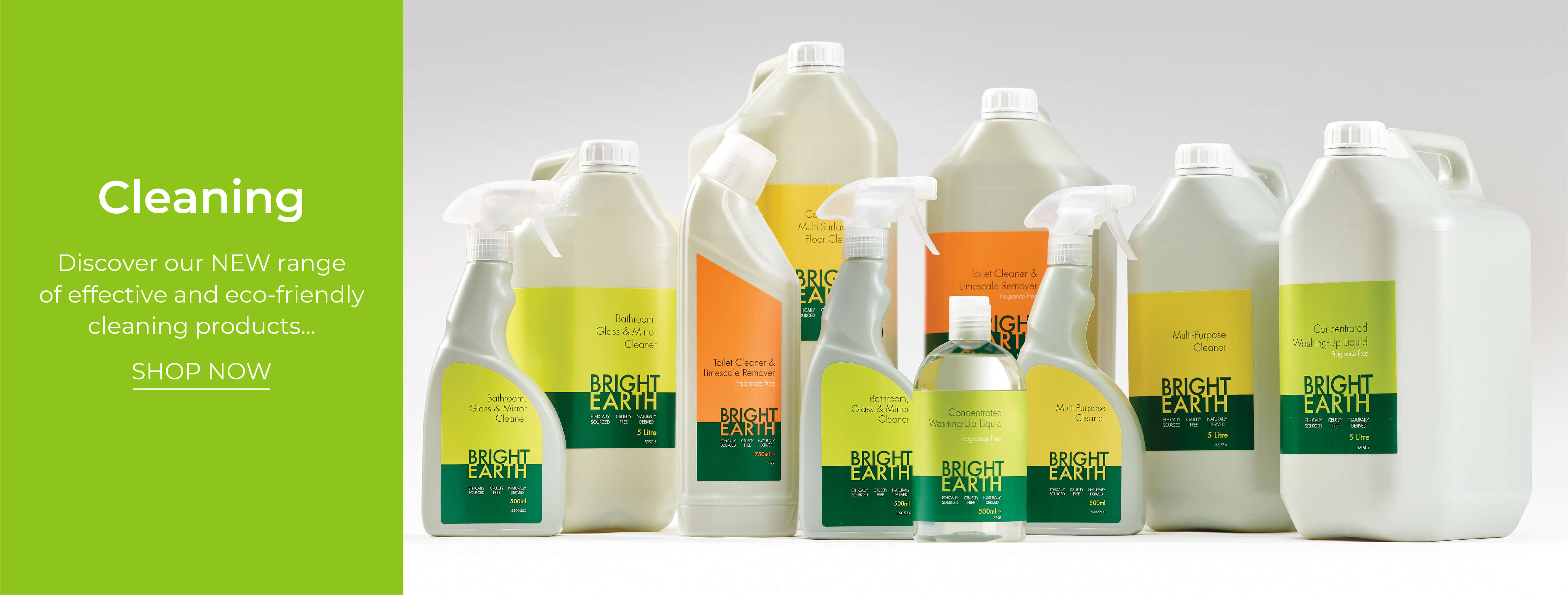 Eco Cleaning - Bright Earth